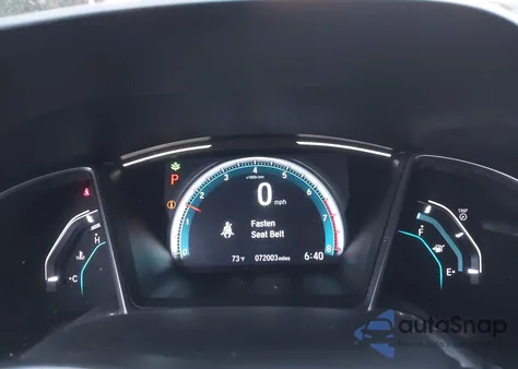 2019 Honda Civic Ex из США, поврежденный, VIN JHMFC1F3XKX006244